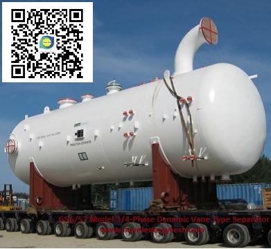 G56/57 G-L-L/S 3+Phase Dynamic Feather Vane Separator  G56/57型动力学羽叶分离三相/多相分离器
