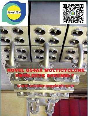 G54AX Axial Multicyclone Swirl-deck Assembly  G54AX型轴流式多因子旋流子母气液分离内件模块