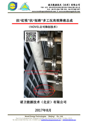 Novel 抗“虹吸”抗“短路”新型多工况专用降液分离总成 （适于各类气液分离器、三相分离器）_页面_1