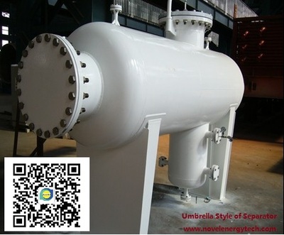 Whirl Wright Umbrella Gas-Liquid 2-Phase Feather Vane Separator (Patented)伞式旋流羽叶分离气液两相分离器（专利技术）